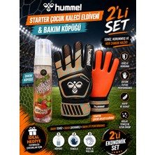 Hummel Starter Kaleci Eldiveni ve Parfümlü Bakım Köpüğü 2 Li Set