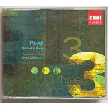 EMI Ravel Orchestral Works 3 CD Set