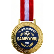 Siverek Reklam 10 Adet Şampiyon 2026 Madalyası Altın Renk Spor Ödül Madalyası
