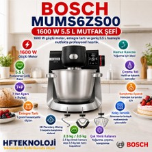 Bosch 3D Planetary Mixing 6.seri 1600 W 5.5 Lt Mutfak Şefi