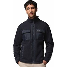 Columbia Juniper Peak Full Zip Fleece Erkek Outdoor Polar Ceket 2131471011 Siyah