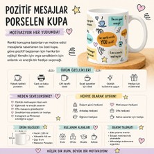 Tişört Kodu Pozitif Mesajlar Porselen Kupa – Motivasyon Temalı Eğlenceli Tasarım Kupa