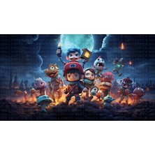 Arterior Wallpaper 3D Kahramanlar Çocuk Odası Poster Duvar Kağıdı