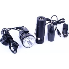 Epilons Profesyonel Bisiklet Lambası Güçlü LED Aydınlatma Gece Sürüş Güvenliği WT-272