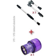 Lin Grup Dyson V11  V15  Detect Absolute Modelleri ile Uyumlu Filtre ve Boru Seti