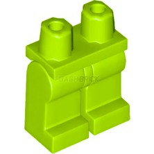 LEGO Minifigür Parçaları: Legs, Bacak, Ayak: 970C00 Lime - Fıstık Yeşili