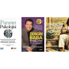 Scala Yayıncılık Paranin Psikolojisi+Zengin Baba Yoksul Baba+Babilin Enzengin Adami=(3kitap)