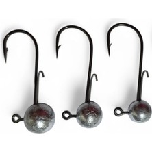 Anchor Big Game Silikon Balık Için 3/0 Tırnaklı Iğne Jighead 3 Adet 15 gr