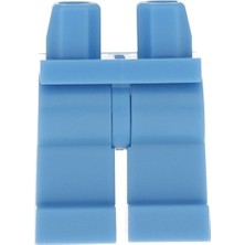 LEGO Minifigür Parçaları: Legs, Bacak, Ayak: 970C00 Medium Blue