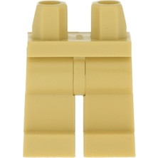 LEGO Minifigür Parçaları: Legs, Bacak, Ayak: 970C00 Tan - Krem