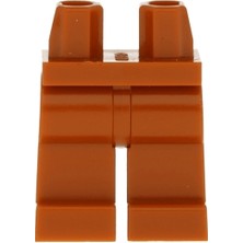 LEGO Minifigür Parçaları: Legs, Bacak, Ayak: 970C00 Dark Orange - Koyu Turuncu