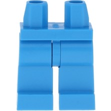 LEGO Minifigür Parçaları: Legs, Bacak, Ayak: 970C00 Dark Azure - Koyu Azur Mavisi
