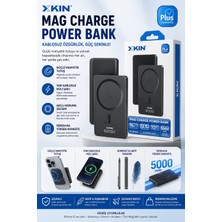 Jolita iPhone 12 Uyumlu Uyumlu Magsafe Manyetik Powerbank 5000MAH