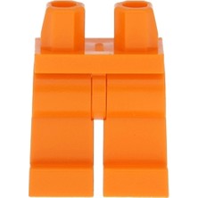 LEGO Minifigür Parçaları: Legs, Bacak, Ayak: 970C00 Orange - Turuncu