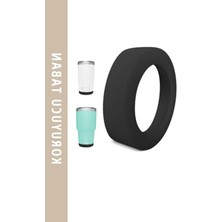 Koruyucu Silikon Altlık Taban - Küçük Boy - Siyah 6.5-7 cm Stanley Aerolight Iceflow Uyumlu