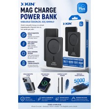 Jolita iPhone 13 Uyumlu Uyumlu Magsafe Manyetik Powerbank 5000MAH