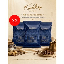 Tarihi Kadıköy Kahvesi Damla Sakızlı Türk Kahvesi 100GR 3'lü Paket 3X100G