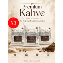 Tarihi Kadıköy Kahvesi Premium Orta Kavrulmuş Türk Kahvesi 100GR 3'lü Paket 3X100G