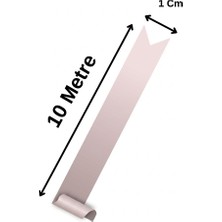 Duck Hoby 1 cm Saten Kurdele 10 Metre Bohça Çeyiz Özel Gün Hediye Süsleme Kurdelesi