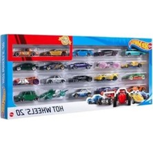 Hot Wheels Yirmili Araba Seti-Karışık H7045 Hw 20 Araçlı Set Eğlenceli Oyun