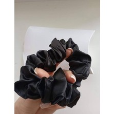 Icon Silk Saf Ipek Saç Tokası Orta Boy (Siyah)