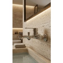 Tua Armatür Ağır %100 Pirinç Döküm Banyo Bataryası Duş Musluğu