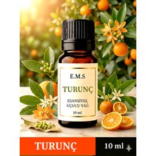 E.M.S Turunç Uçucu Yağ Buhurdanlık Yağı Difüzör  Oda Kokusu Esansı Turunç Yağı Mum Esansı 10 Ml.