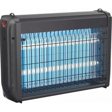 Elektrikli Sinek Öldürücü Cihaz 2X10W Uv Lambalı - 20 M² Etkili Sivrisinek ve Haşere Öldürücü Cız Makinesi - Kimyasalsız Hijyenik Çözüm - 38X26 cm (2X10 Watt | 20 M² Etkili)
