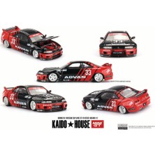 Mini T Mini Gt 1/64 //191 Kaido House Nissan Skyline Gt-R (R33) Kaido Works Advan