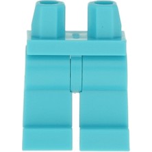 LEGO Minifigür Parçaları: Legs, Bacak, Ayak: 970C00 Medium Azure - Orta Azure