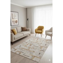 Fuly Consept  Minimalist Bej Yolluk – Yıkanabilir Kaydırmaz Halı FCJ3005 Bej
