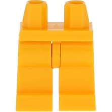 LEGO Minifigür Parçaları: Legs, Bacak, Ayak: 970C00 Bright Light Orange - Parlak Turuncu