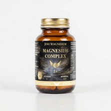Jove Magnezyum Komplex 60 Kapsül / Magnezyum Biglisinat, Malat,  Sitrat +Çinko ve C Vit.