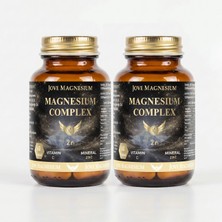 Jove Magnezyum Complex 120 Capsul / Magnezyum Biglisinat, Malat, Sitrat +Çinko ve C Vit.