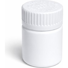 1500 Adet 30 ml Bastır Çevir Kapak  Numune-Ilaç-Tarım-Ecza-Tablet-Hap-Kapsül  Plastik Ilaç Kutu Şişesi