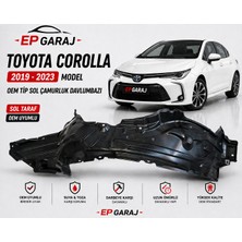 Ep Garaj Otomotiv Toyota Corolla 2019–2023 Uyumlu Oem Tip Sol Çamurluk Davlumbazı
