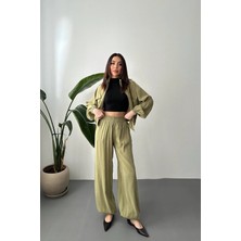 Modadua Olive Ikili Modal Takım