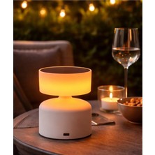Essey Lighting Mini Silindir Dış Işık Dokunmatik Dimmerli Üç Renk Masa Lambası