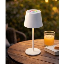 Essey Lighting Essey Lıgtıng Rgb Masa Lambası Sarjlı Dokunmatik Dimmerli Cok Renkli