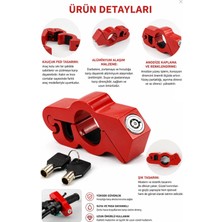 Zoli Motosiklet,scooter ,bisiklet,atv Gidon Gaz Kavrama Güvenlik Kilidi-Gidon Kilit