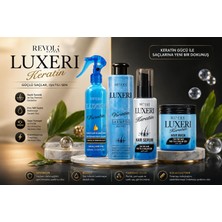 Revola Expert Revola Luxeri  Set Keratin Serisi Şampuan 500 ml Maske 500 ml Fön Suyu 400 ml Serum 75 ml