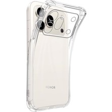Apsuwa Honor 600 Pro Kılıf Silikon Şeffaf + Ekran Koruyucu