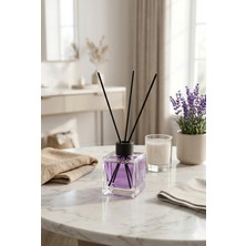 Homerest Portakal Çiçeği Özlü Kalıcı Bambu Oda Kokusu - 100 ml Dekoratif Cam Şişe Oda Parfümü ve Ev Kokusu