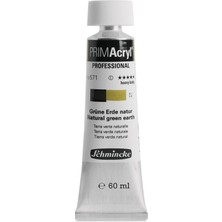 Schmincke : Primacryl Akrilik Boya : 60 ml : Natural Green Earth