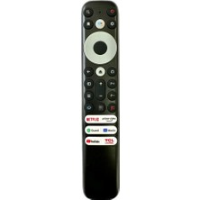 Seetech Tcl RC902V Rmr1 ,55V6B Uyumlu  Android LED Tv Kumanda Ses Komutsuz 2ADET Pil Hediye