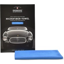 Swissvax Micro-Polish Blue - Mavi Mikrofiber Parlatma ve Temizleme Bezi