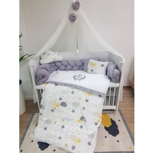 Baby Clime Masal Serisi 70X110 Park Yatak Bebek Uyku Seti Isimli Nakışlı