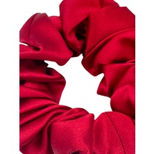 Icon Silk Saf Ipek Saç Tokası Orta Boy (Burgundy)