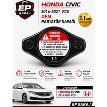 Ep Garaj Otomotiv Honda Cıvıc Fc5 2016–2021 Oem Radyatör Kapağı – 1.1 Bar