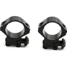 Forestia 25MM Tüfek Dürbün Bağlama Aparat 22MM Standart Ray Uyumlu - Dürbün Ayaklığı - Ikili Dürbün Ayağı